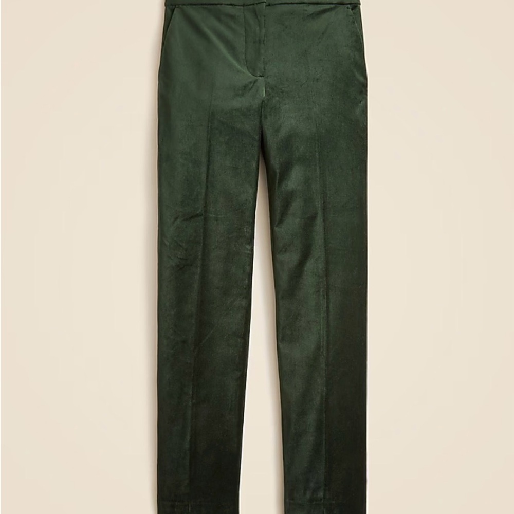JCrew Velvet Trousers